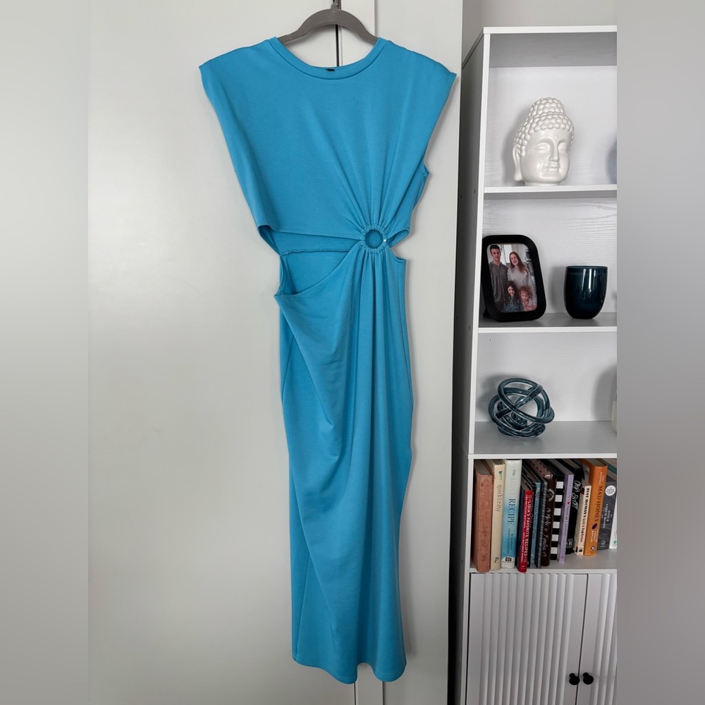 G/FORE Vibrant Blue Maxi Dress